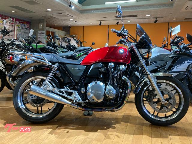 ＣＢ１１００　車検対応モリワキ２本出しフルエキマフラー・ＥＴＣ・ＬＥＤヘッドライト・リアキャリア・スクリーン