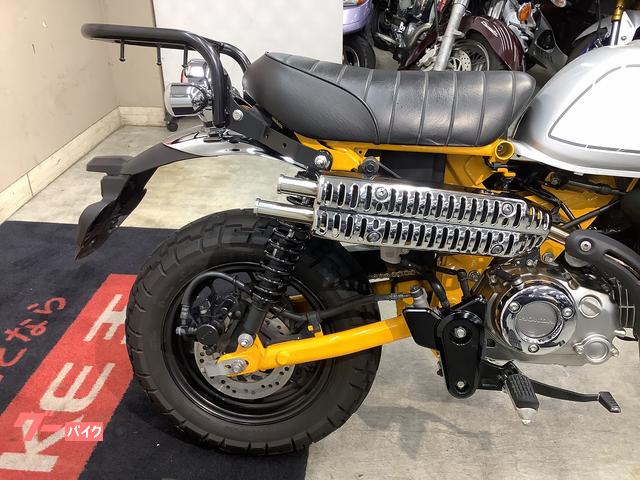 ラ*タ様 ホンダ モンキー中古 タケガワ Fディスク キャリパー Rサス青