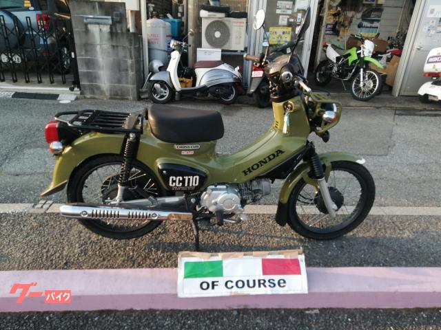 クロスカブ１１０　ＪＡ４５　カムフラージュグリーン