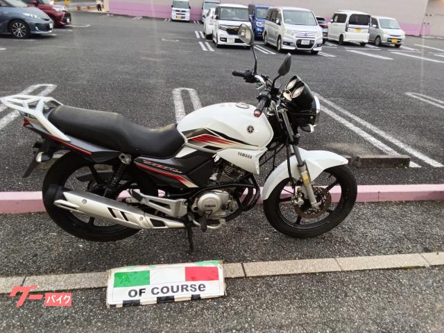 ＹＢＲ１２５　保険１年付き　キャブ車　セル付き　４スト　ＭＴ　ホワイト