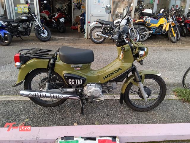 クロスカブ110 4スト セル付き FI車 グリーン