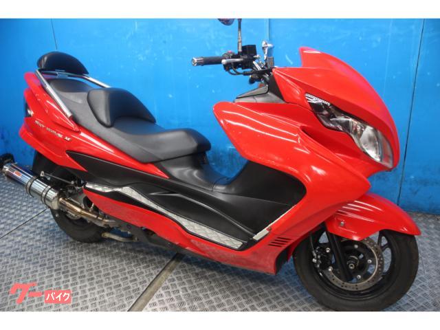 スズキ スカイウェイブ２５０ タイプＭ ＣＪ４５Ａモデル カスタムマフラー｜（有）アイガレージ｜新車・中古バイクなら【グーバイク】