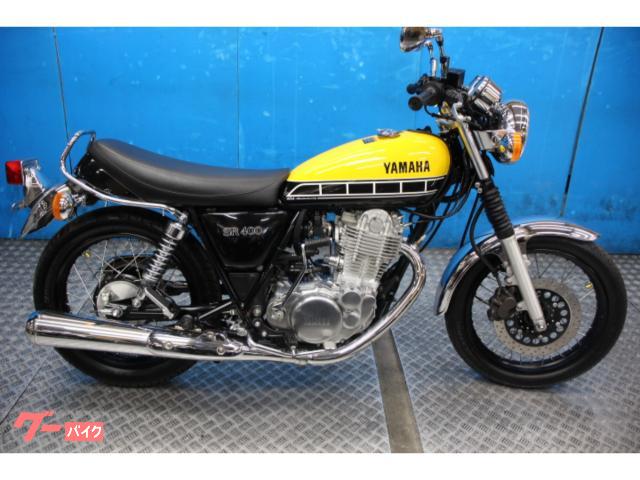 ヤマハ　SR400 低走行　ノーマル車　RH03J ヤマハ SR400 RH03Jモデル インジェクション ノーマル