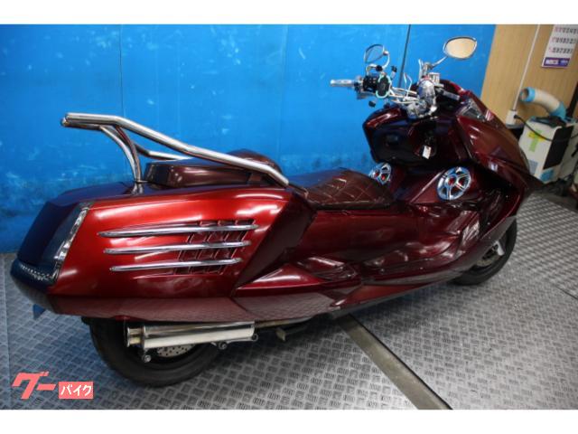 YAMAHA・マグザム・SG21・ワインレッドカスタム車両・全国陸送可能〜 ヤマハ マグザム SG21モデル フルカスタム 2010｜（有）アイ
