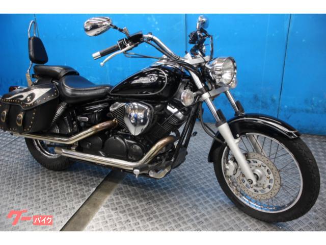 ドラッグスター２５０　ＶＧ０５Ｊモデル　カスタムマフラー　サイドバック　２０１１