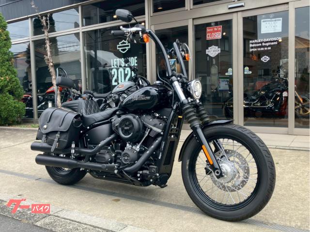 ＦＸＢＢ　ソフテイルストリートボブ　２０２０年モデル　ＥＴＣ　ペアライド仕様　左右サドルバッグ　シーシーバー