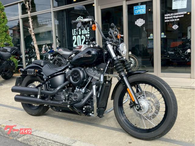 ＦＸＢＢ　ソフテイルストリートボブ　２０１９年モデル　ＥＴＣ　ペアライド仕様　チョッパースタイル　Ｍ８−１０７