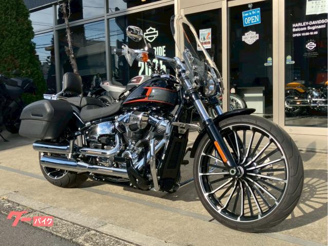 ＦＸＢＲ　ソフテイル　ブレイクアウト　２０２３年モデル　Ｐ＆Ａサドルバッグ　ヒーテッドグリップ　リアキャリア