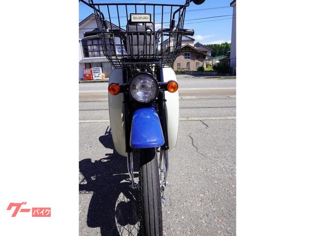スズキ バーディー50 セル付 中古 ba43a フロントキャリア