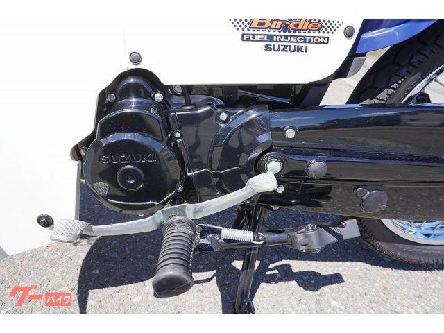 スズキ バーディー50 セル付 中古 ba43a フロントキャリア 