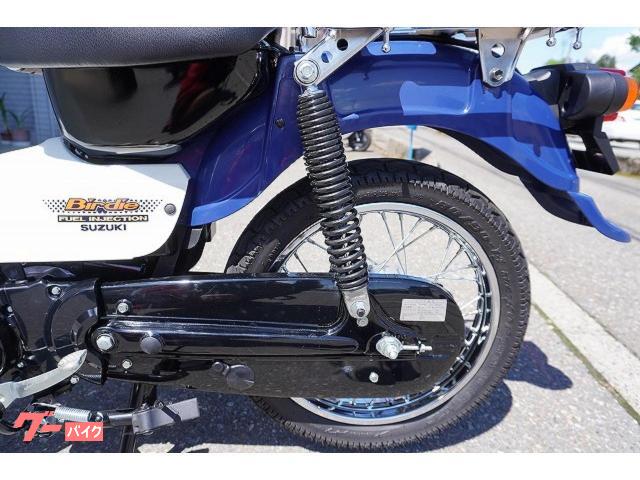 スズキ バーディー50 セル付 中古 ba43a フロントキャリア