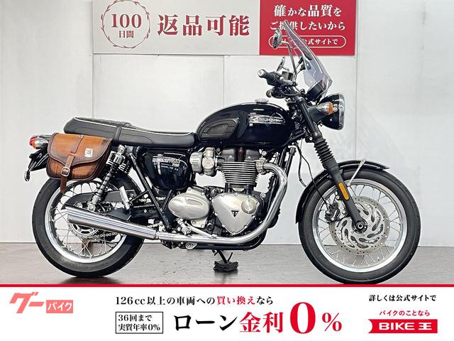 ボンネビルＴ１２０　ワンオーナー　サイドバック装備