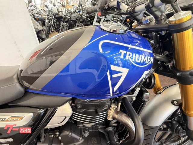TRIUMPH スピード400 ワンオーナー エンジンガード LED