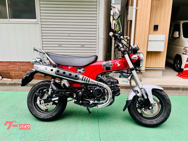 ダックス１２５　ＡＢＳ　２０２２年モデル　純正リヤキャリヤ付き　中古車
