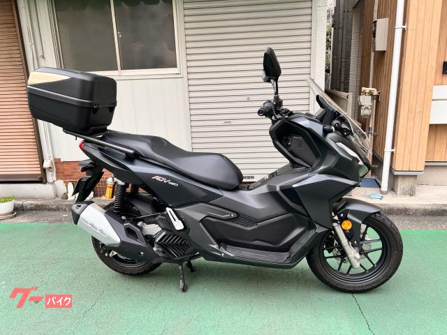 ADV160 ABS 2023年モデル スマートキー 純正ETC2.0搭載 GIVIリヤトランク付き