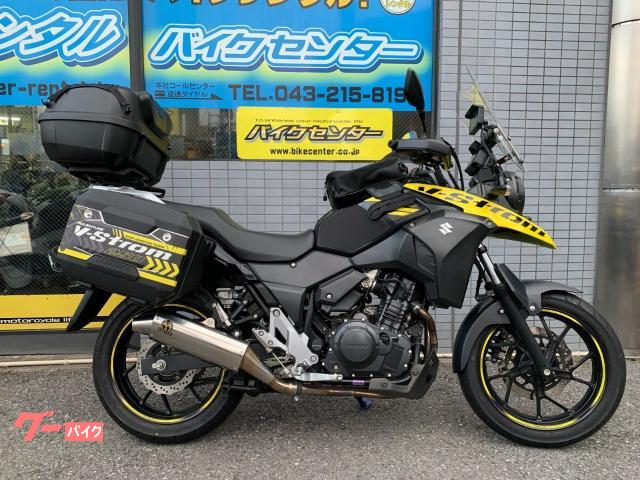 V−ストローム250 2019年モデル SP忠男マフラー&パワーボックス ETC2.0 ウインドスクリーン グリップヒーター フル