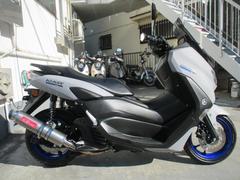 ヤマハ　ＮＭＡＸ１５５　Ｋ２ｔｅｃマフラー　マツト　ブル−イツシユ　グレ−　メタリツク　３