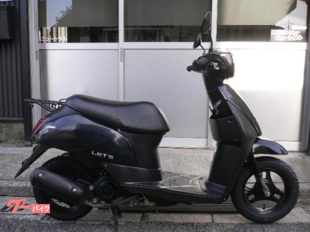 レッツ　フロントタイヤ・バッテリー新品交換済