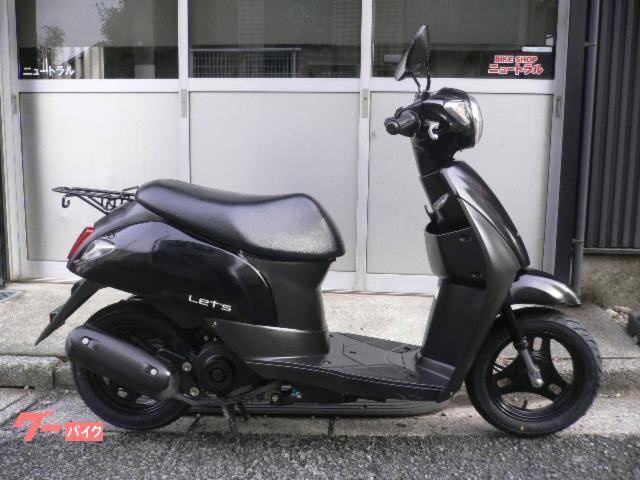 レッツ　スパークプラグ・ＦＲタイヤ新品交換済　純正スペアキー有