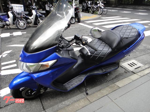 下取り車 自賠責保険付き R4.9.9迄 スズキ スカイウェイブ250 パールホワイト リアボックス CJ42 下取り車 自賠責保険付き R4.9.9迄 スズキ スカイウェイブ250 パール