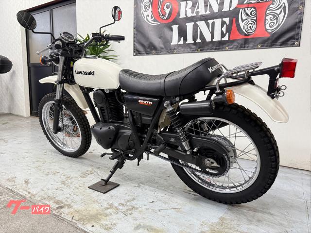 カワサキ 250TR 純正マフラー タイヤ前後新品 2002年式
