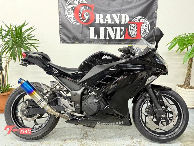 Ｎｉｎｊａ　２５０Ｌ　社外マフラー　フル塗装　２０１３年式　３１馬力　フルブラック