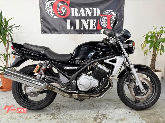 ＢＡＬＩＵＳ−II　ナポレオンミラー　純正マフラー　１９９７年式　　４０馬力　ブラック