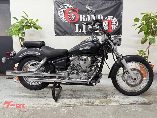 ドラッグスター２５０　ワイドハンドル　チェーン新品　フル塗装　２００７年式　マットブラック