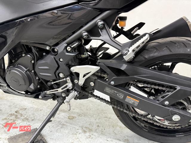 カワサキ Ninja 400 LEDヘッドライト 純正マフラー