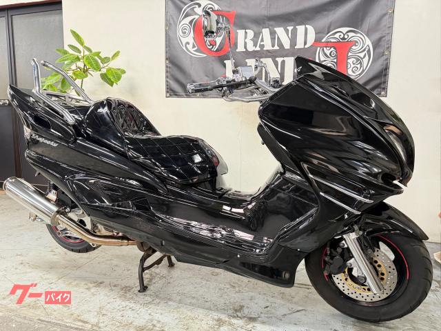 オールブラックカチアゲマフラー‼︎ 【YAMAHA マジェスティ】LED、スピ付‼︎ ☆マジェスティ 250 cc☆コンプリートカスタム☆メッチャ綺麗☆ - YouTube