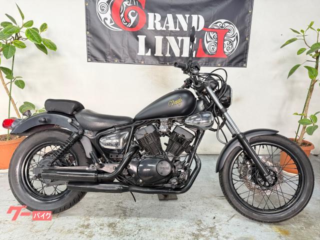 ＸＶ２５０ビラーゴ　ＬＥＤヘッドライト　スモールウインカー　フル塗装　１９９６年式　マットブラック