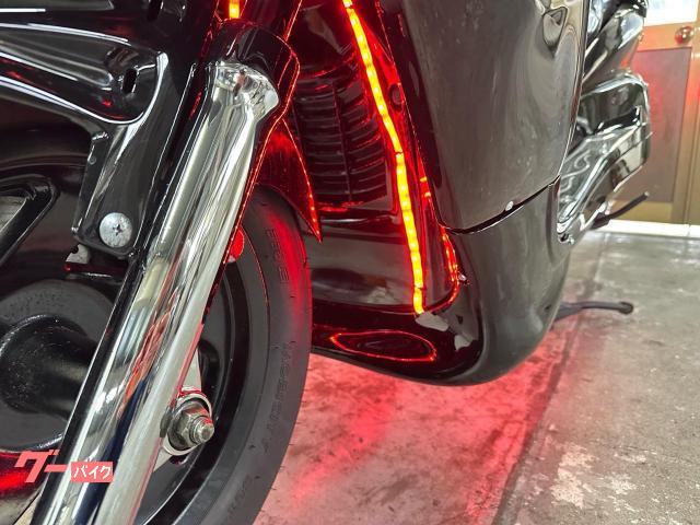 ヤマハ マジェスティC LEDスピーカー2発 下回りレインボーLED