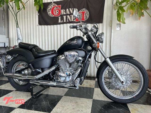 ホンダ スティード400 純正マフラー フロントタイヤ新品 フル塗装