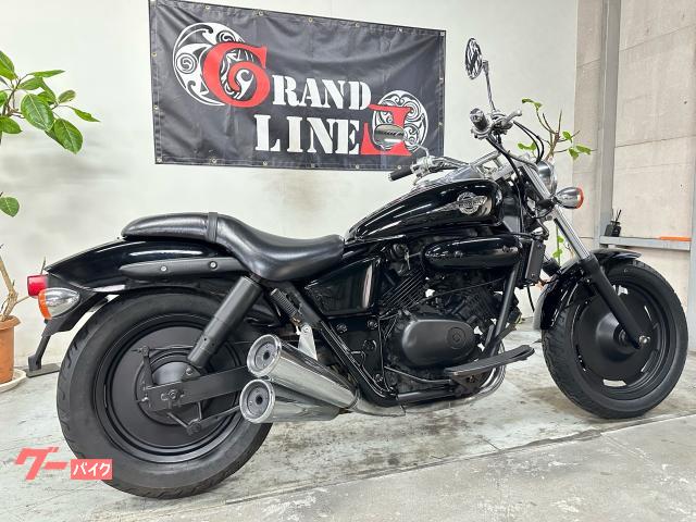 ホンダ V－TWIN MAGNA S 前タイヤ新品 シーソーペダル 純正