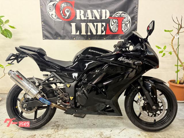 Ｎｉｎｊａ　２５０Ｒ　セパハン　社外マフラー　ＬＥＤヘッドライト　２０１２年式　フル塗装　ブラック