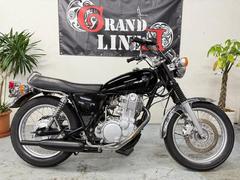 ヤマハ　ＳＲ４００　社外マフラー　アップハンドル　２００４年式　２７馬力　フルブラック