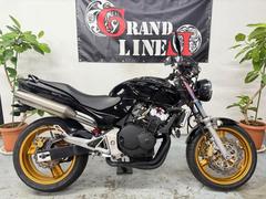 ホンダ　ＨＯＲＮＥＴ　ＬＥＤウインカー　ナポレオンミラー　フロントタイヤ新品　セパハン　２００６年式　フルブラック