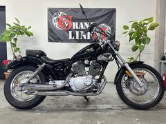 ヤマハ　ＸＶ２５０ビラーゴ　アップハンドル　純正マフラー　フル塗装　ブラック