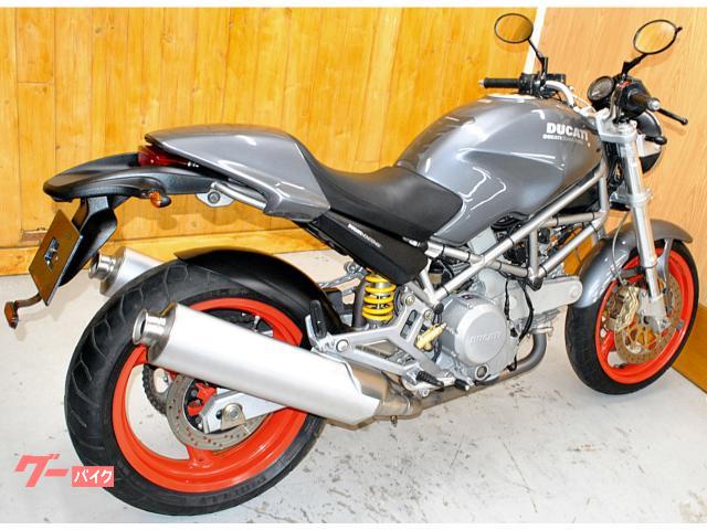 ＤＵＣＡＴＩ モンスター４００・社外ハンドル・ライトカスタム・前後タイヤ新品の画像（東京都