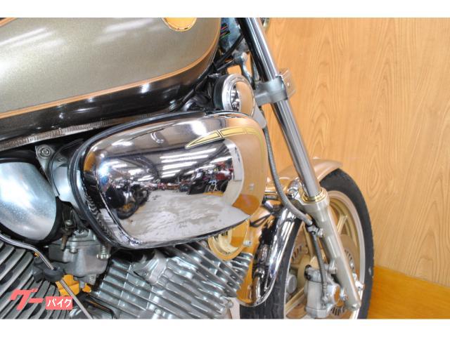 ヤマハ XV750ビラーゴ・ノーマル車・純正スペアキー付・前後