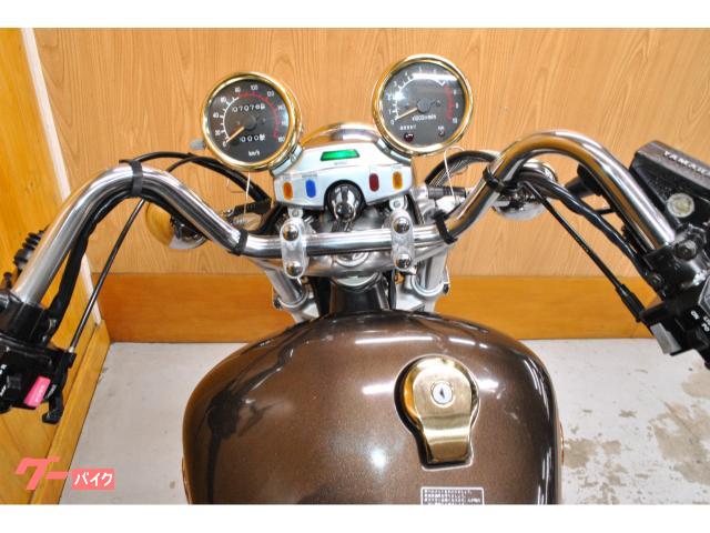 ヤマハ XV750ビラーゴ・ノーマル車・純正スペアキー付・前後
