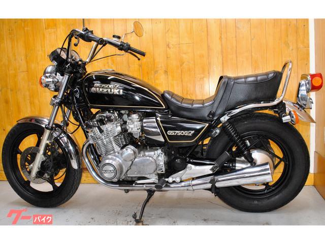 スズキ GS750G・GL750GL・ノーマル車・前後タイヤ新品