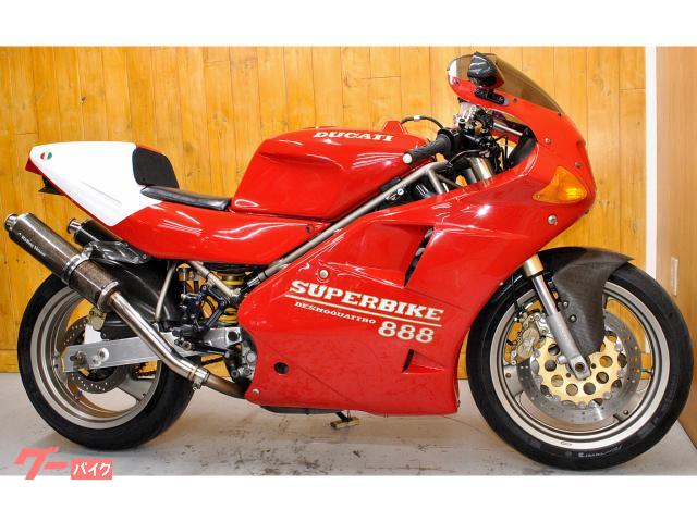 DUCATI 888ストラーダ・フルカスタム車・前後タイヤ新品交換