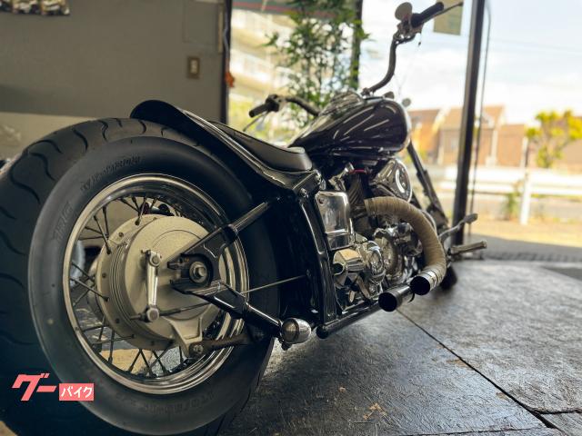 ヤマハ ドラッグスター400 トリプルツリー ローダウン ストレッチ