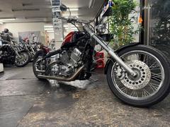 ヤマハ　ドラッグスター４００　オールペイント　ビンテージフェンダー　トリプルツリー　　ドラッグバー