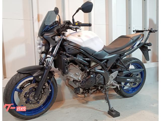 スズキ ＳＶ６５０　プラグ　オイル　バッテリー新品　スクリーン　シガー電源　リアキャリア付きの画像（東京都