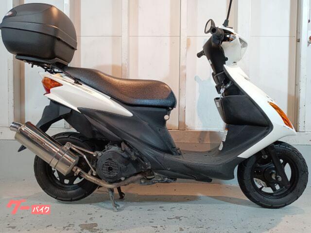 アドレスＶ１２５Ｓ　バッテリー　プラグ　オイル　ベルト新品　武川マフラー