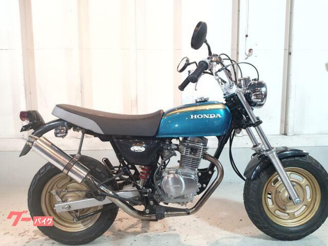 Ａｐｅ１００スペシャル　パールコーラルリーフブルー　ハンドル　マフラー　ウィンカー社外