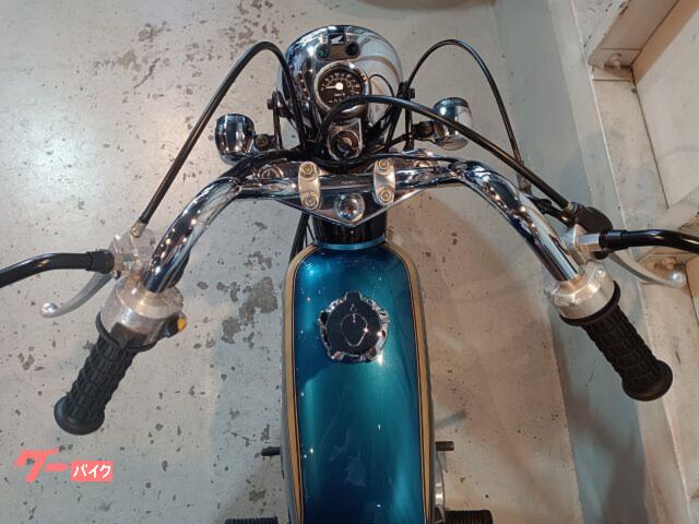 【新品・美品】HONDAエイプ　CB風ペイント　パールコーラルリーフブルー パールコーラルリーフブルー アクリル1液缶スプレー (カラー