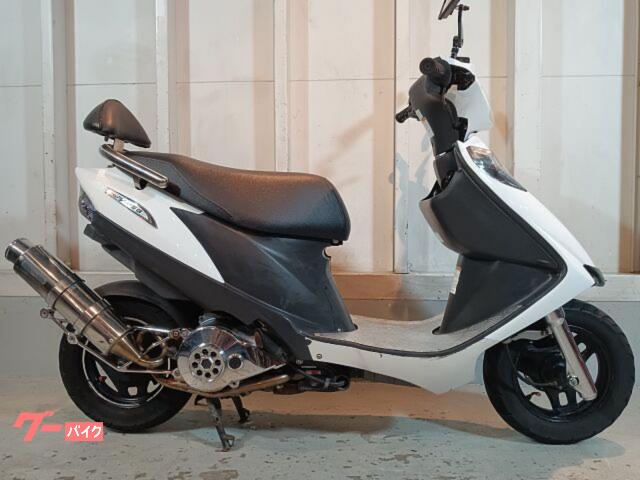 アドレスＶ１２５　ベルト　プラグ　オイル　バッテリー新品　ＳＰ忠男マフラー